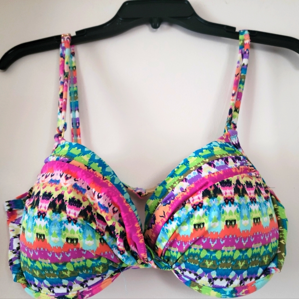 Multicolored Bathing Suit Top by Rod Beattie